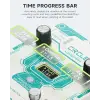 Beyaz Circle Looper Pedalı