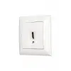 Beyaz HDMI prizi