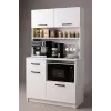 Beyaz Kahve Köşesi Dolabı