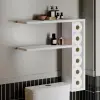 Beyaz Modern Duvar Rafı, Duvara Monte