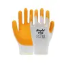 Beybi Pn5 Polyester Örme Beyaz Sarı Eldiven 10