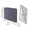 BF-E-MB215-SG second Schale MacBook Pro 38,1 cm (15 inç) late 2016 Space-gri