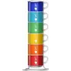 Bialetti, 6lı İstiflenebilir Fincan Seti