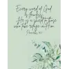 Bible Study - Study Scripture - Cover Proverbs: A Journal - 150 Pages Size 8.5x11