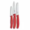 Bıçak; 6.7111.34C1 Swiss Classic 3lü Set, Kırmızı