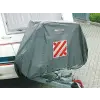 Bike protective cover for 2 bikes polyester grey
