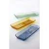 Bıtz Kusintha Servis Tabağı Dikdörtgen Mavi 38 X 14 X 3 Cm