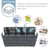(Black) - Rattique Small Shelf Tote, Black