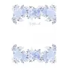 Blue flowers Journal