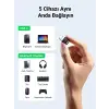 Bluetooth 5.0 USB Bluetooth Adapter for PC Bluetooth Dongle, support Windows 11/10 / 8.1/7, compatible with Game Controller Xbox One S, PS5, PS4, Headset, Keyboard, Mouse, etc