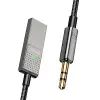 Bluetooth Car Receiver AUX, Gri