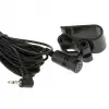 Bluetoothlu Teypler için Uyumlu 2,5 mm Mikrofon Siyah