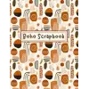Boho Scrapbook Paper: Patterning Paper, Boho Pattern Paper Double Sided, Origami Paper, 40 Bohemian Abstract Designs, 40 Double-Sided Sheets, For Craft Card Making Scrapbook Photo Album Decor
