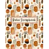 Boho Scrapbook Paper: Patterning Paper, Boho Pattern Paper Double Sided, Origami Paper, 40 Bohemian Abstract Designs, 40 Double-Sided Sheets, For Craft Card Making Scrapbook Photo Album Decor