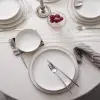 Bone Crest 24 Parça Yemek Takımı Platin File