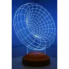 Boom Tasarımlı 3D Görünümlü LED Lamba