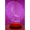 Boom Tasarımlı 3D Görünümlü LED Lamba