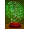 Boom Tasarımlı 3D Görünümlü LED Lamba
