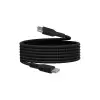 BoostCharge (6.6ft) Braided USB-C to USB-C Cable for iPhone 16; iPhone 16 Pro, iPhone 16 Pro Max, iPhone 16 Plus, iPhone 15, Galaxy S24, S23, Note10, Pixel 9, Pixel 8, iPad Pro & More, Black