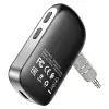 Borofone Wireless Bluetooth 5.0 3.5 mm Jack Aux Araç Ses Aktarım Kiti Adaptör Bluetooth Çevirici Araba Hoparlör Kulaklık için Taşınabilir Kablosuz Ses Araç Kitleri Adaptörü BC42