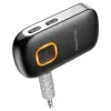 Borofone Wireless Bluetooth 5.0 3.5 mm Jack Aux Araç Ses Aktarım Kiti Adaptör Bluetooth Çevirici Araba Hoparlör Kulaklık için Taşınabilir Kablosuz Ses Araç Kitleri Adaptörü BC42