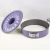 Borulu Kek Kalıbı, Mor, 26 cm