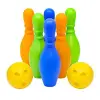Bowling Set 6 Labut 2 Top, Çok Renkli