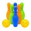 Bowling Set 6 Labut 2 Top, Çok Renkli