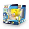 Box-Edition Super Sonic Koleksiyoncu Vinil Kauçuk Ördek Figürü - Sonic Der Hedgehog