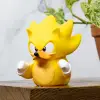 Box-Edition Super Sonic Koleksiyoncu Vinil Kauçuk Ördek Figürü - Sonic Der Hedgehog