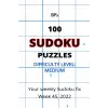BPs 100 MEDIUM SUDOKU PUZZLES