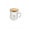 Brew - Süzgeçli Cam Çay Bardağı 400ml