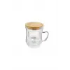 Brew - Süzgeçli Cam Çay Bardağı 400ml