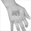 Bride Geçici Dövme, 10 Adet - Gümüş