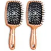 Bronz Saç Fırçası 2li set
