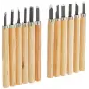 Brüder Oyma Bıçağı Seti, 12 Parça, M 690-12, Bej