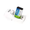 BST-C812 2 x AA-AAA * 1 x 9 Volt Pil Şarj Cihazı