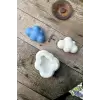 Bubble Bulut 3D Mum Kalıbı, Silikon