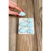 Bubble Bulut Mini Altılı Silikon Mum Kalıbı