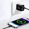 Buff BL71 USB to Lightning 2.4A 1.2M Örgülü Data ve Şarj Kablosu (Siyah)
