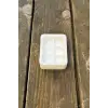 Buz Altılı Silikon Mum Kalıbı