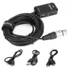 BY-BCA70 48V Phantom Mobil Xlr Mikrofon Kablosu