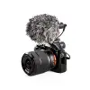 BY-MM1 Pilsiz Kamera Üstü Çift Mikrofon, iPhone, Android, DSLR Kamera Uyumlu