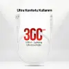 by ttec USB-A - iPhone Lightning 2A Şarj Kablosu 300cm-Beyaz