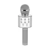 C-8501 Karaoke Mikrofon Bluetooth USB & TF & Aux (Silver)