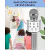 C-8501 Karaoke Mikrofon Bluetooth USB & TF & Aux (Silver)