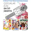 C-8501 Karaoke Mikrofon Bluetooth USB & TF & Aux (Silver)