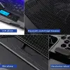C1 LED Ekranlı Notebook Soğutucu, Siyah