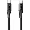 CA-2213 Typec Typec 65W 3A Hızlı Data Şarj Kablo 1.2m - Mor