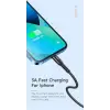 CA-2261 İphone Hızlı Data-Şarj Kablo 3A 1Mt - Siyah